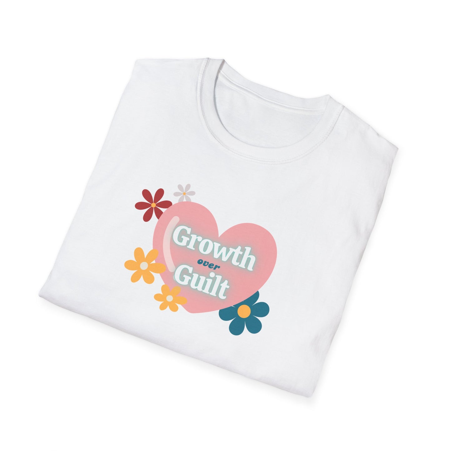 "Growth Over Guilt"- Unisex Softstyle T-Shirt